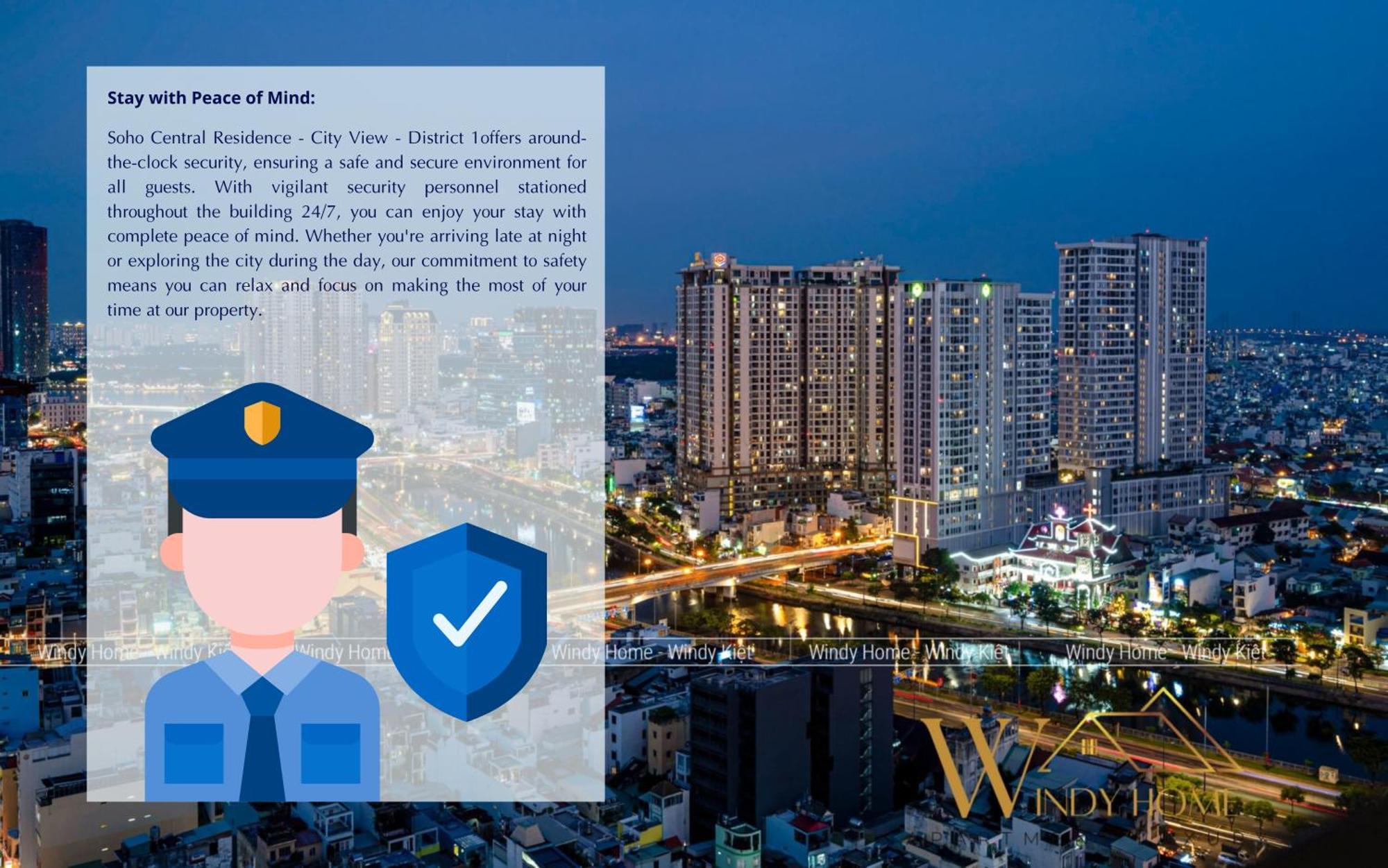 Soho Central Residence - City View - District 1 Ho Si Minh-város Kültér fotó